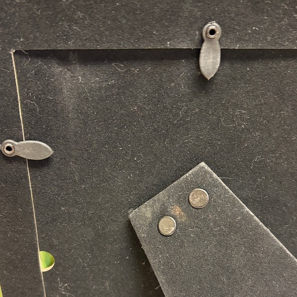 Lime Green Ceramic 5 x 7 Picture Frame Glossy Finish Total Size Of Frame 9 x 11 - Picture 5 of 9